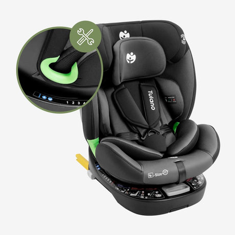 Tulano Loom 35 Black Grey car seat - image 24