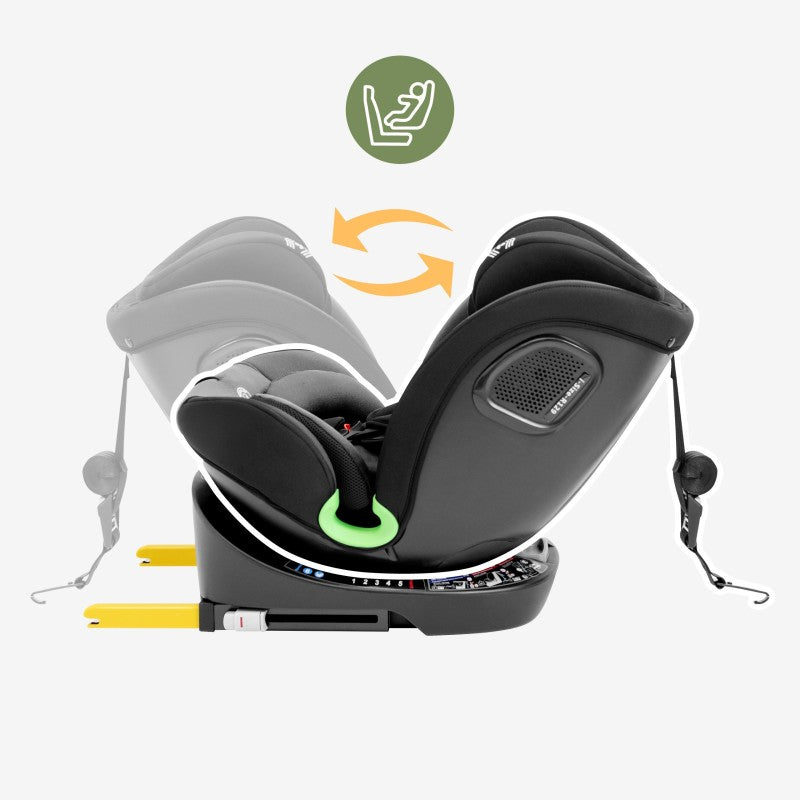 Tulano Loom 35 Black Grey car seat - image 25